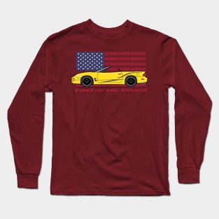 USA - Last of the breed-yellow convertible Long Sleeve T-Shirt